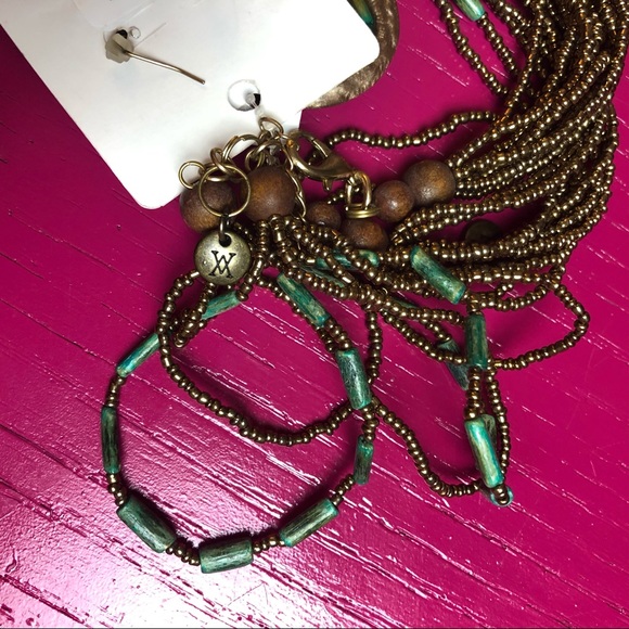 ✨NWT Amiani Necklace and Earring Set✨ - Picture 5 of 5